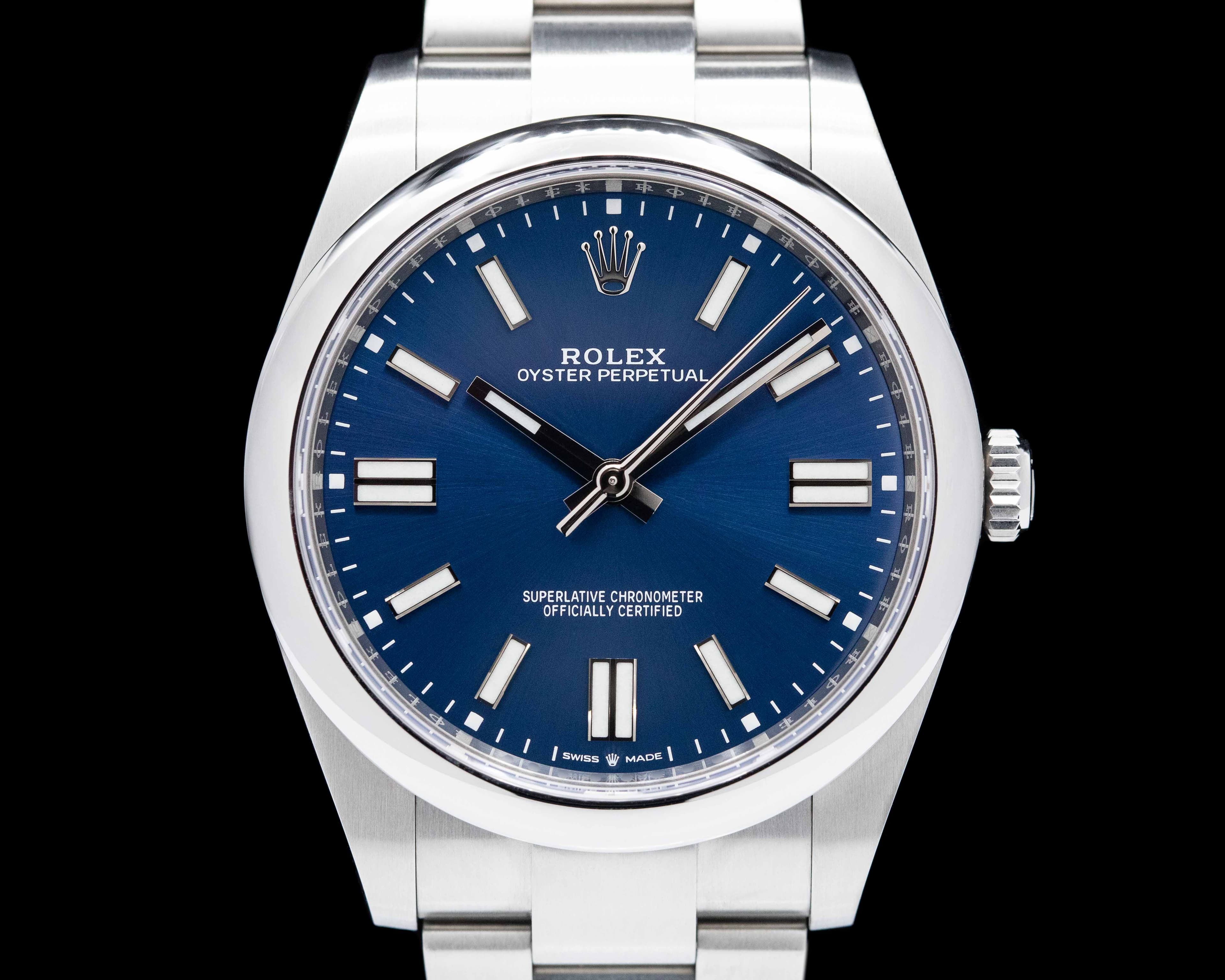 Rolex Oyster Perpetual 124300 41mm SS / Blue Dial 2021