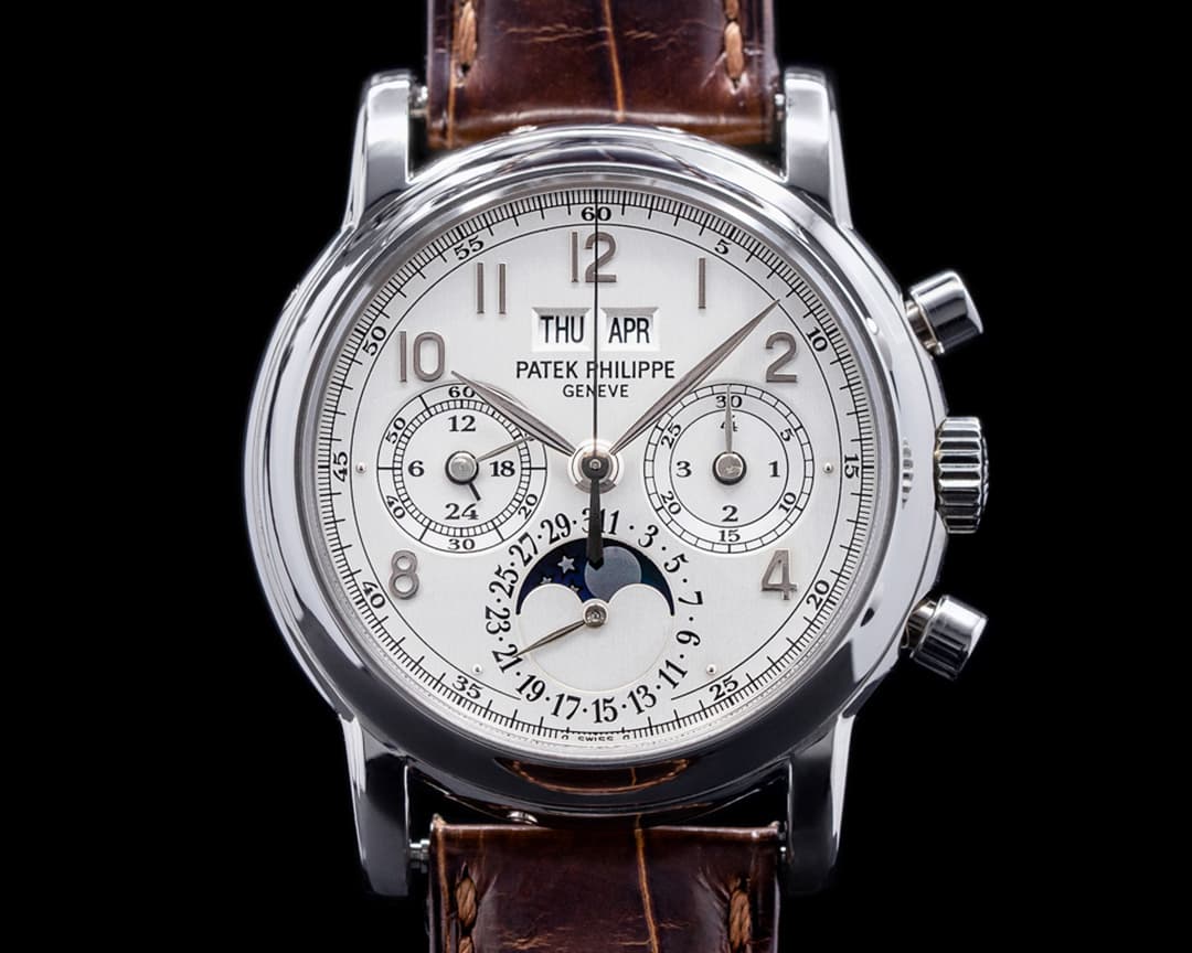 Patek Philippe Perpetual Calendar 3970P Chronograph 5004 Dial + Black Diamond Dial