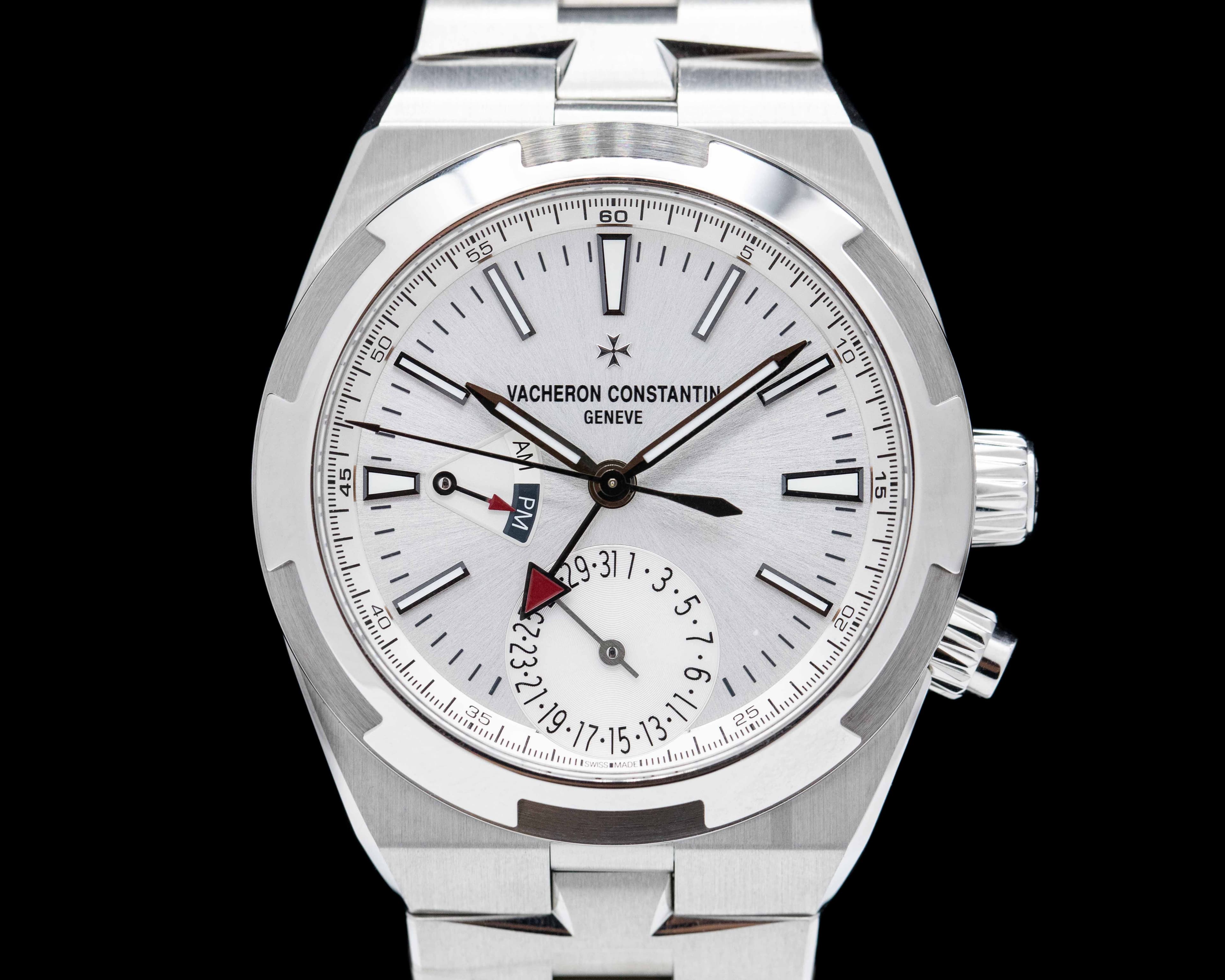 Vacheron Constantin Overseas Dual Time 7900V SS Silver Dial 