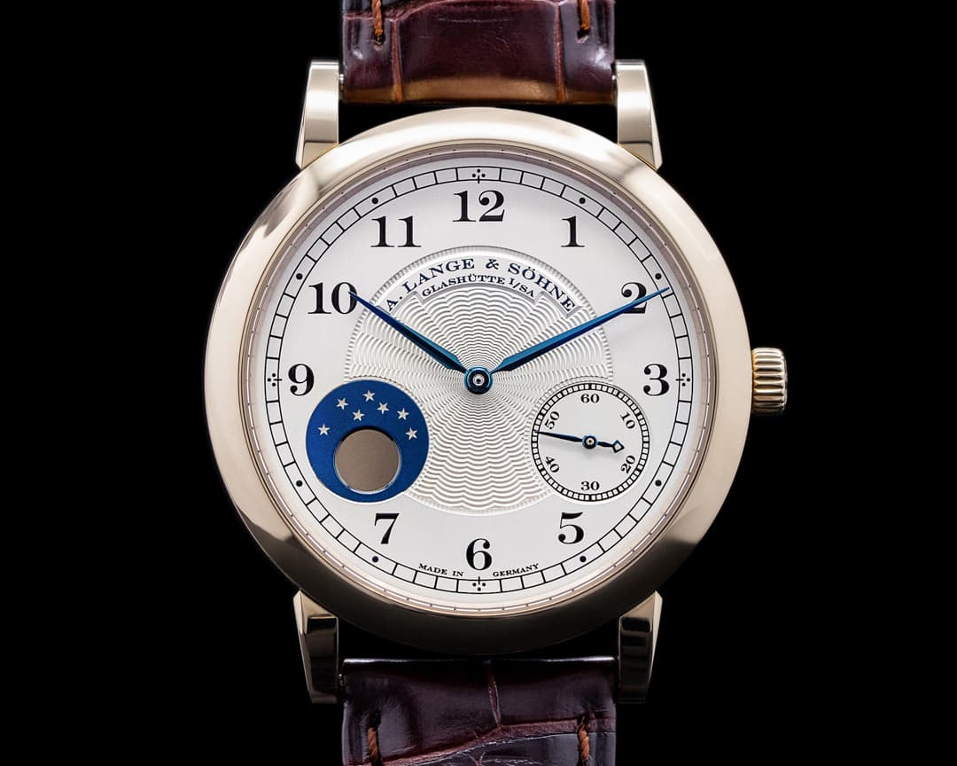 A. Lange and Sohne 1815 212.050 Moonphase Honey Gold Hommage to FA Lange LIMITED