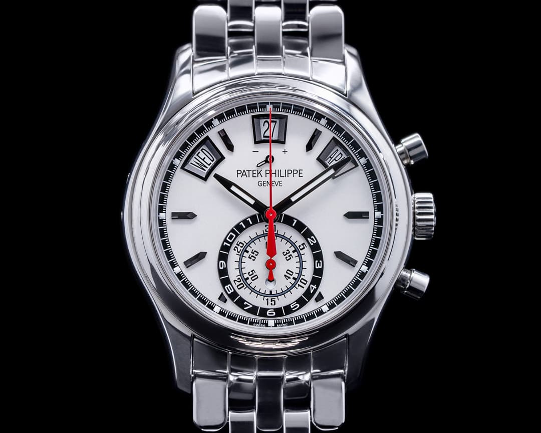 Patek Philippe Annual Calendar 5960/1A Chronograph SS White Dial