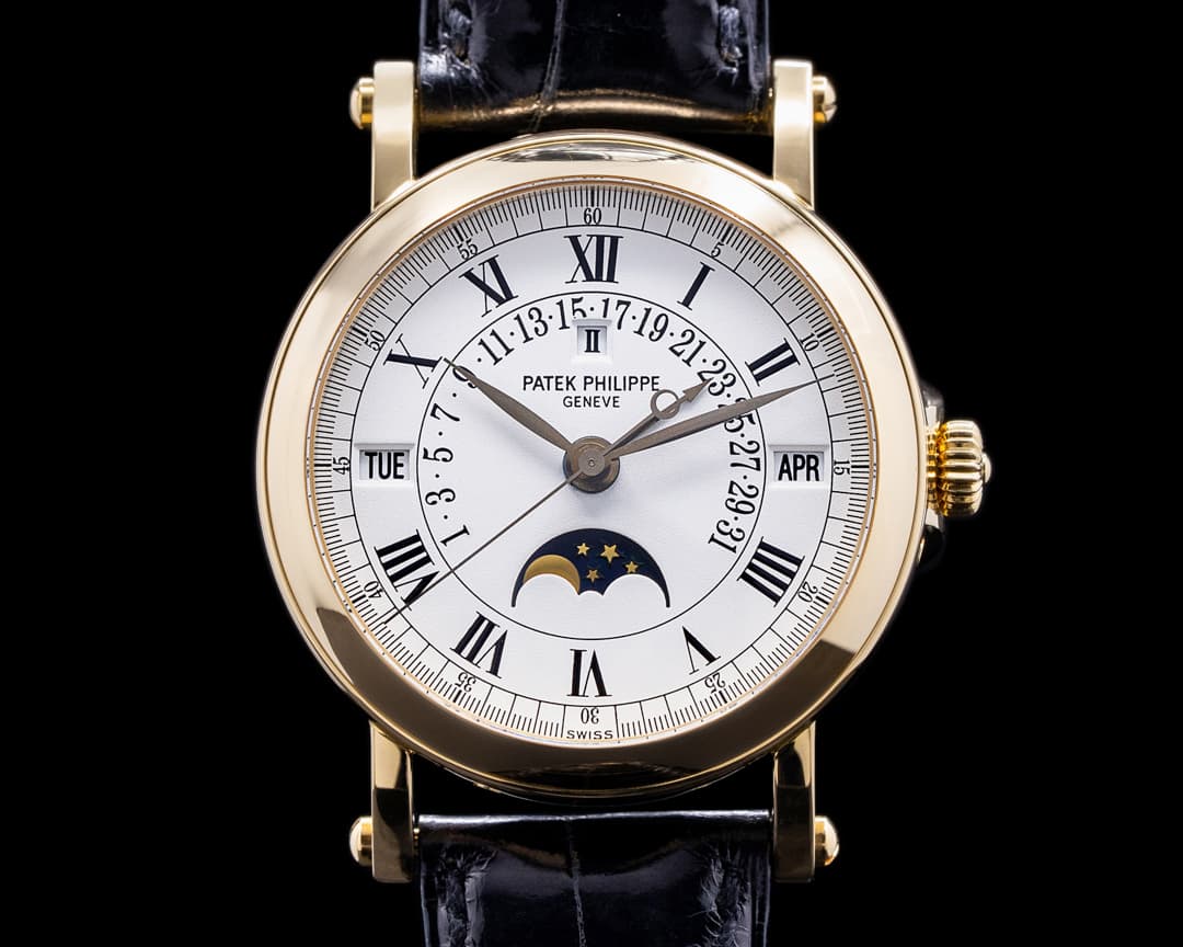 Patek Philippe Retrograde 5059J Perpetual Calendar 18K Yellow Gold FULL SET 