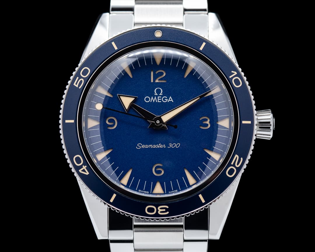 Omega Omega SeaMaster 300M Blue Dial Blue Bezel Co-Axial 41MM