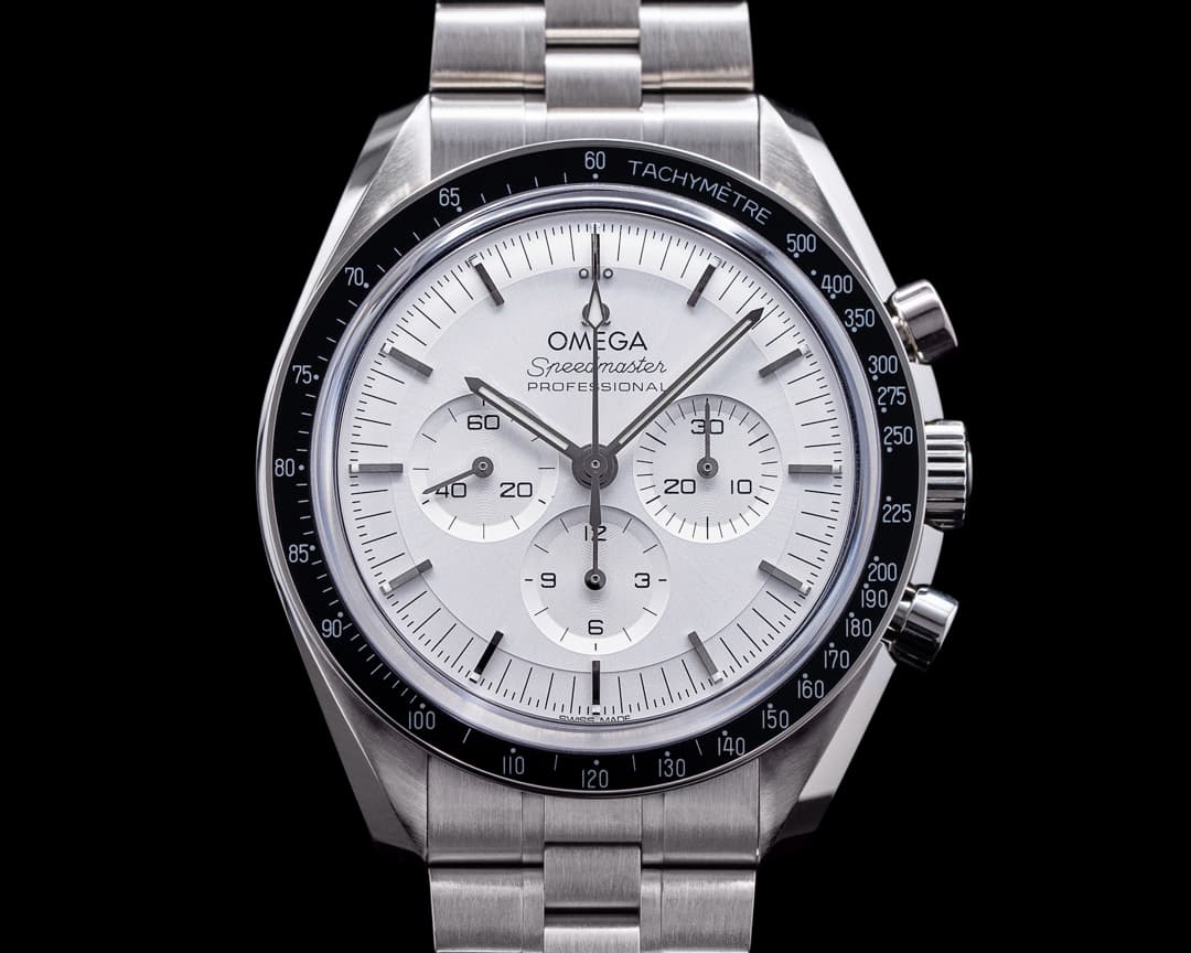 Omega Speedmaster Moonwatch Professional "Canopus" 18K White Gold RARE UNWORN 