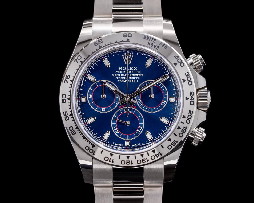 Rolex Daytona 116509 Blue Dial 18K White Gold 2021 