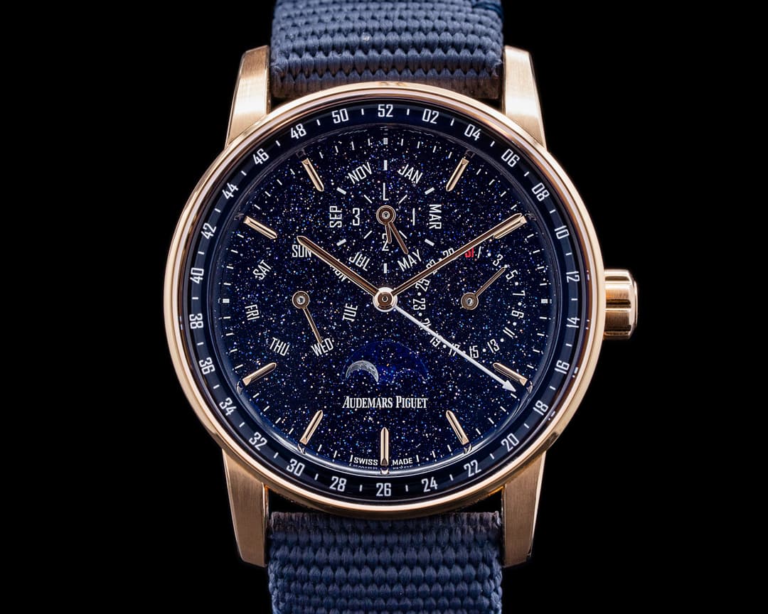 Audemars Piguet Code 11:59 Perpetual Calendar 18k RG / Blue Aventurine Dial UNWORN