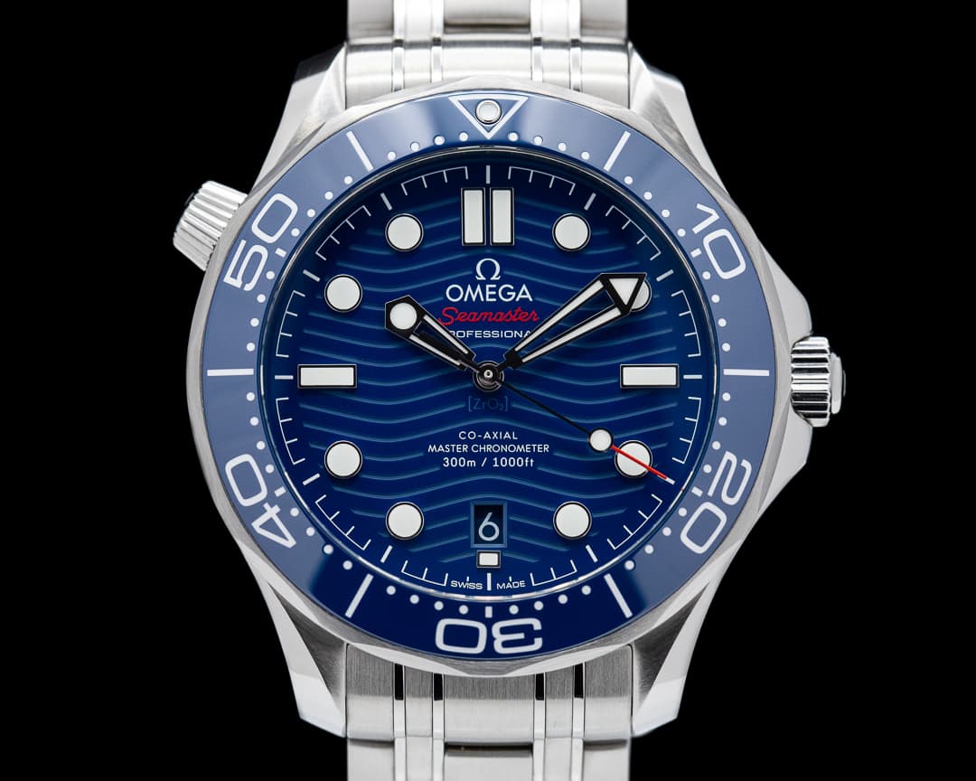 Omega Seamaster Diver 300M SS Blue Dial 42MM 