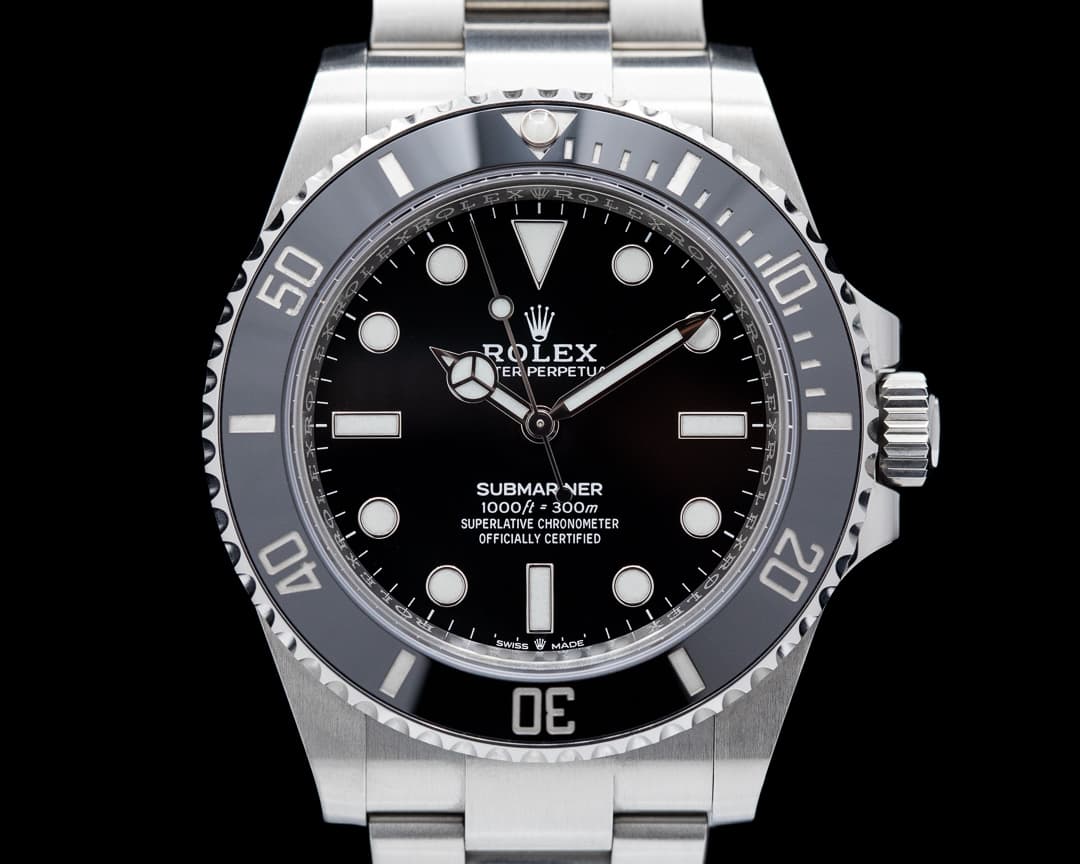 Rolex Submariner 124060 No Date Ceramic Bezel 41MM 2020