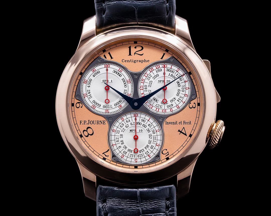 F. P. Journe Centigraphe Souverain 18K Rose Gold Rose Dial 