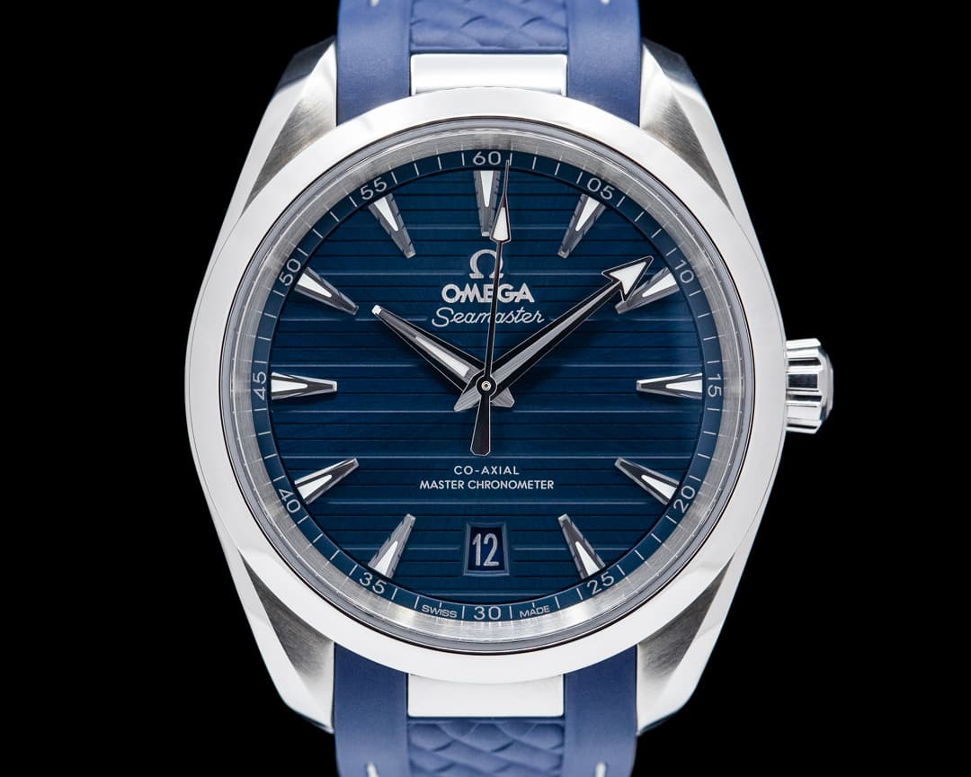 Omega Seamaster Aqua Terra Co-Axial Master Blue Dial SS