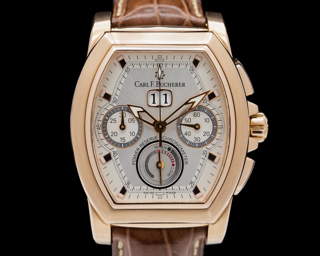 Carl F. Bucherer Patravi T. Graph 18k Rose Gold/Deployant Buckle 