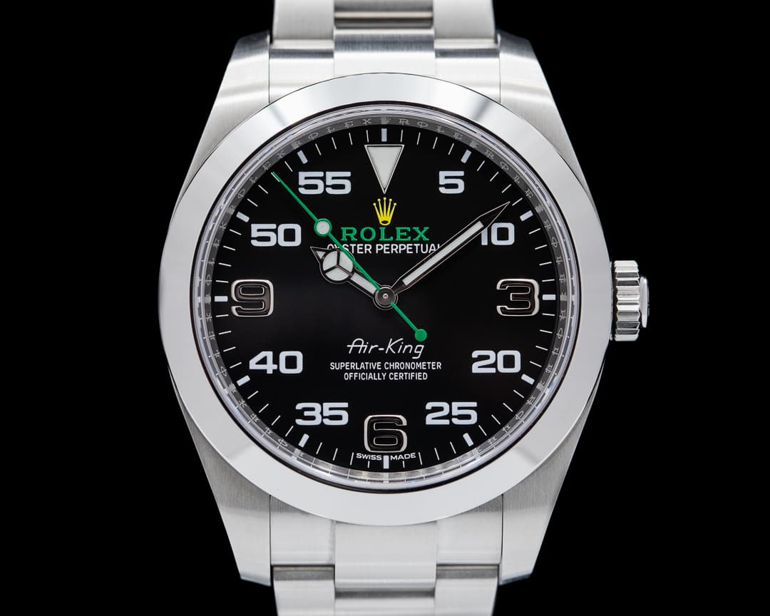 Rolex Air King 116900 Black Dial SS 2021