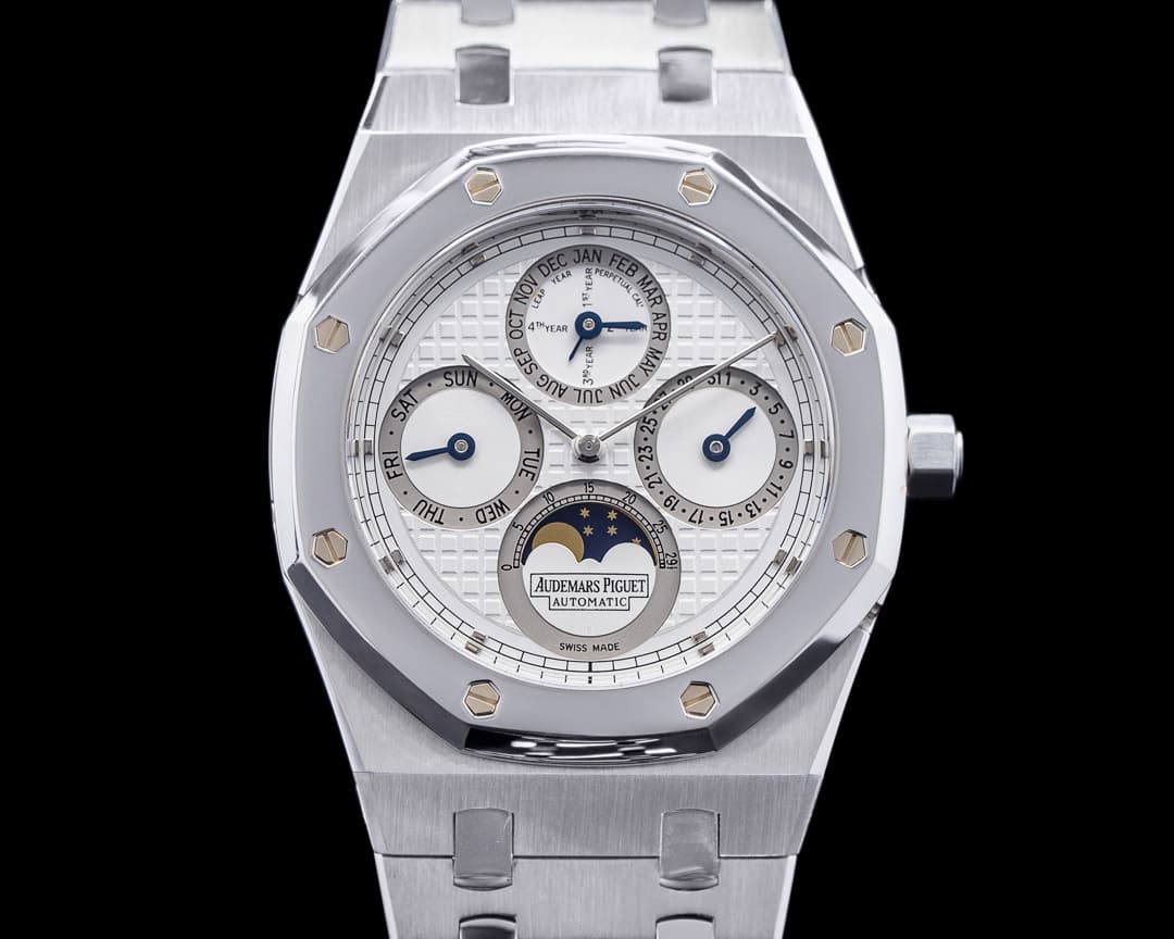 Audemars Piguet Royal Oak Perpetual Calendar 25820SP White Dial FULL SET 