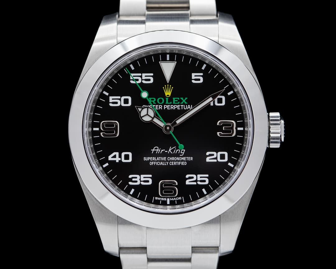 Rolex Air King 116900 Black Dial SS