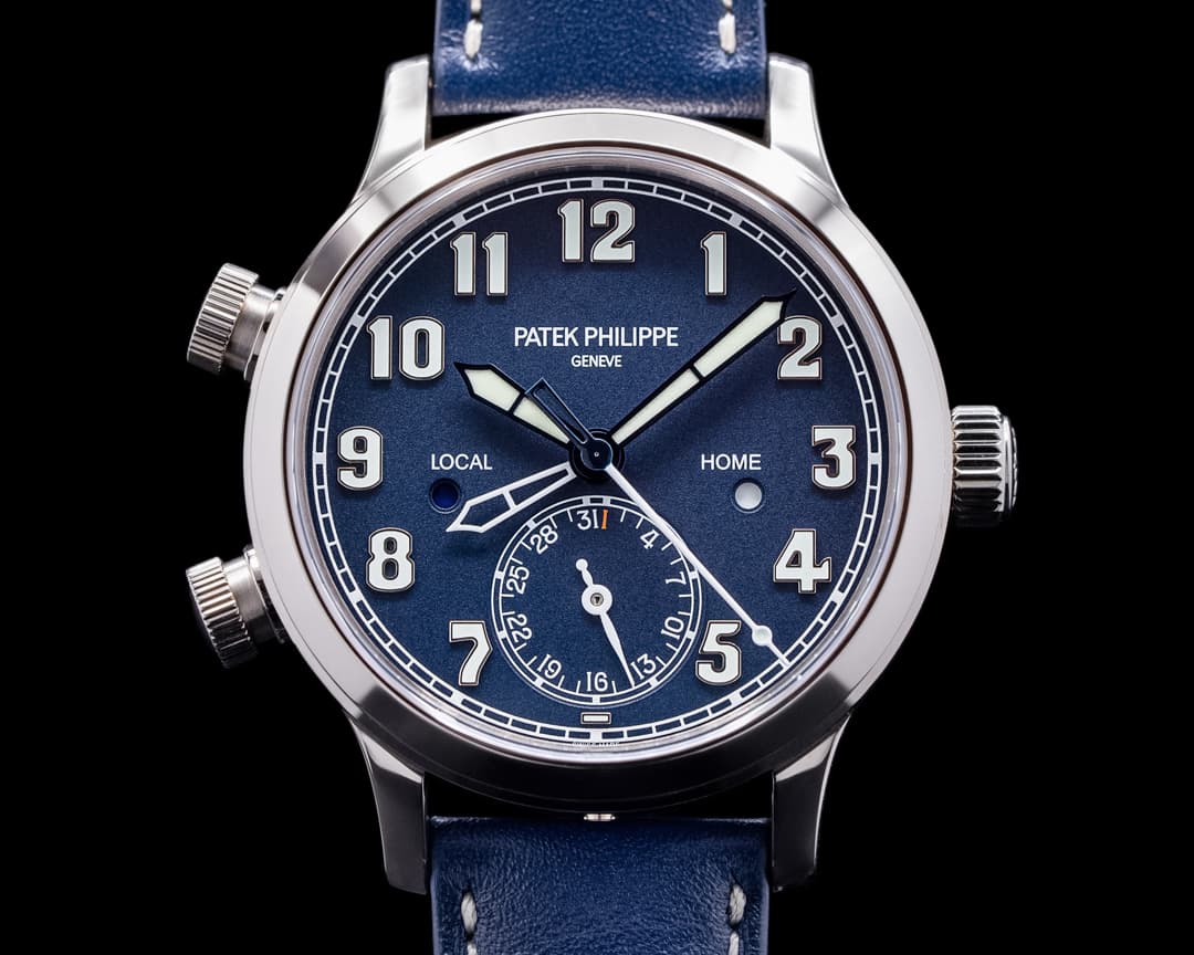 Patek Philippe Mid Size 7234G Calatrava Pilot Travel Time UNWORN 2021