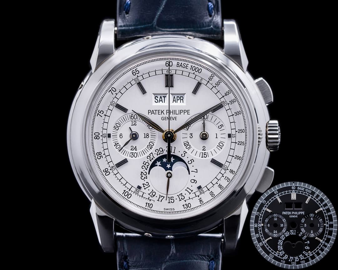Patek Philippe Perpetual Calendar 5970P  (2 Dial Set) Platinum RARE COMPLETE