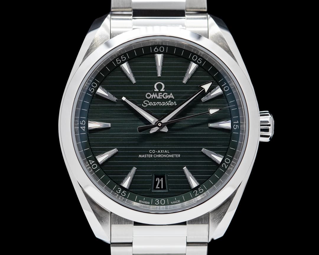 Omega Seamaster Aqua Terra Co-Axial Master Green Dial SS / SS 41mm 