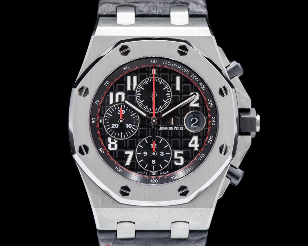 Audemars Piguet Royal Oak Offshore Chronograph "Vampire" SS / Alligator