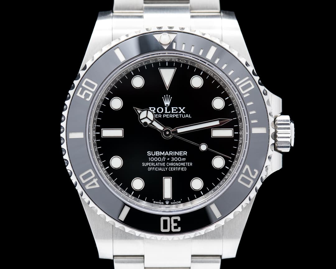 Rolex Submariner 124060 No Date Ceramic Bezel 41MM 
