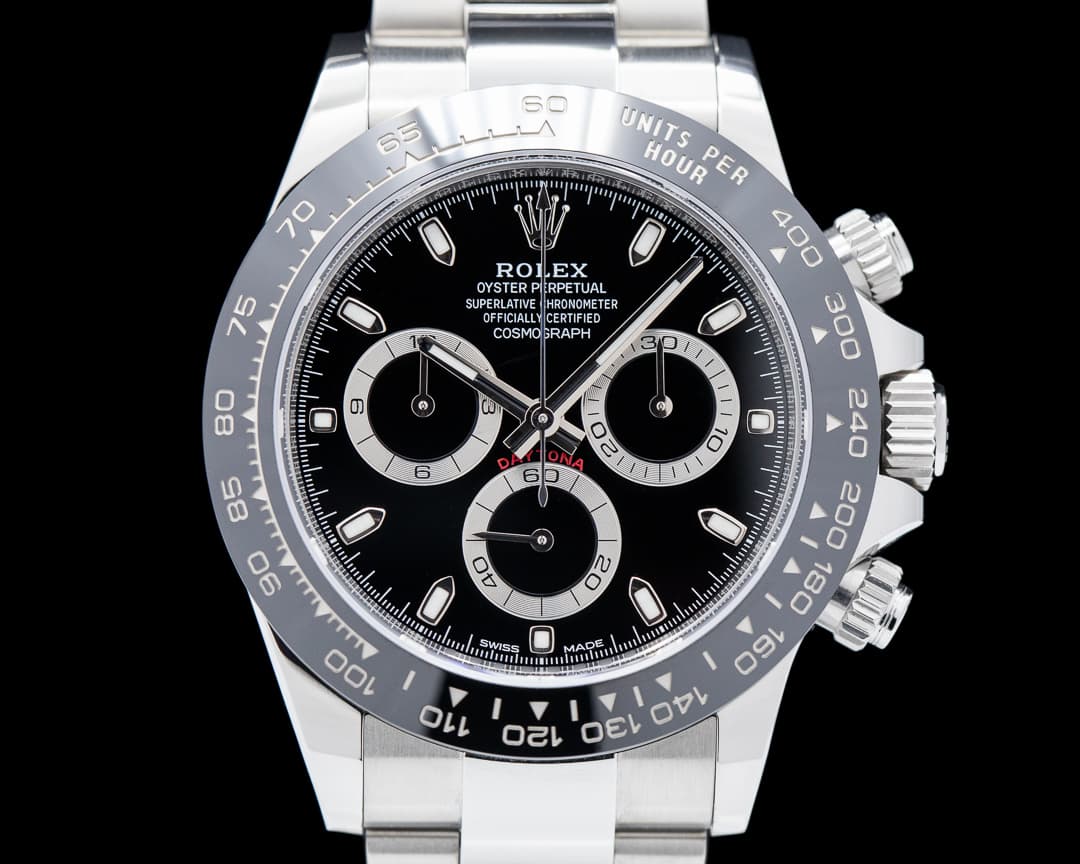 Rolex Daytona 116500 Ceramic Bezel SS / Black Dial