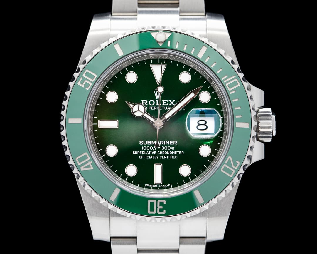 Rolex Submariner "Hulk" Green Ceramic Bezel Green Dial SS 2019