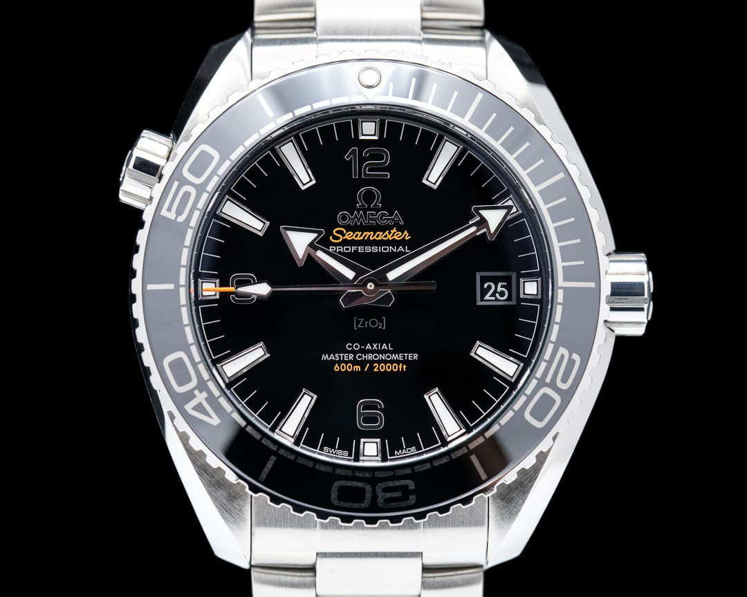 Omega Seamaster Planet Ocean Co-Axial Black Dial SS / SS 2021