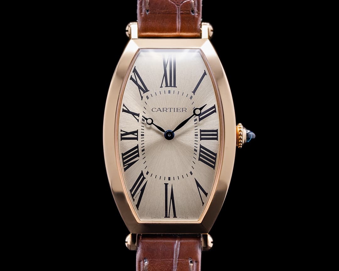 Cartier Cintree Manual Wind Rose Gold WGTN0006 