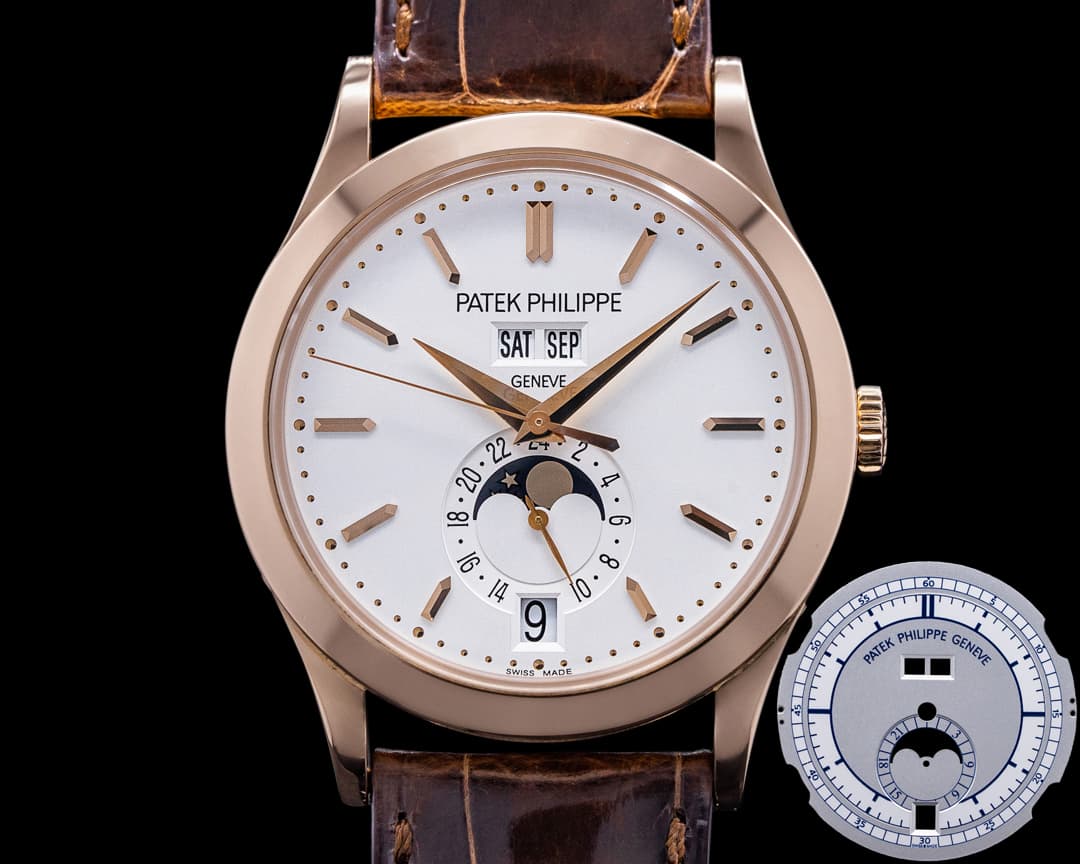Patek Philippe Annual Calendar 5396R
Rose Gold 2 Dials Set! 