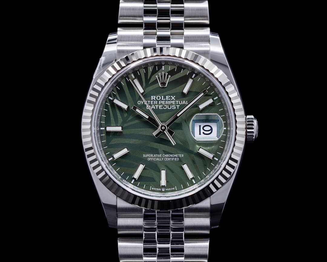 Rolex Datejust Green "Palm" Dial / Jubilee Bracelet 2022