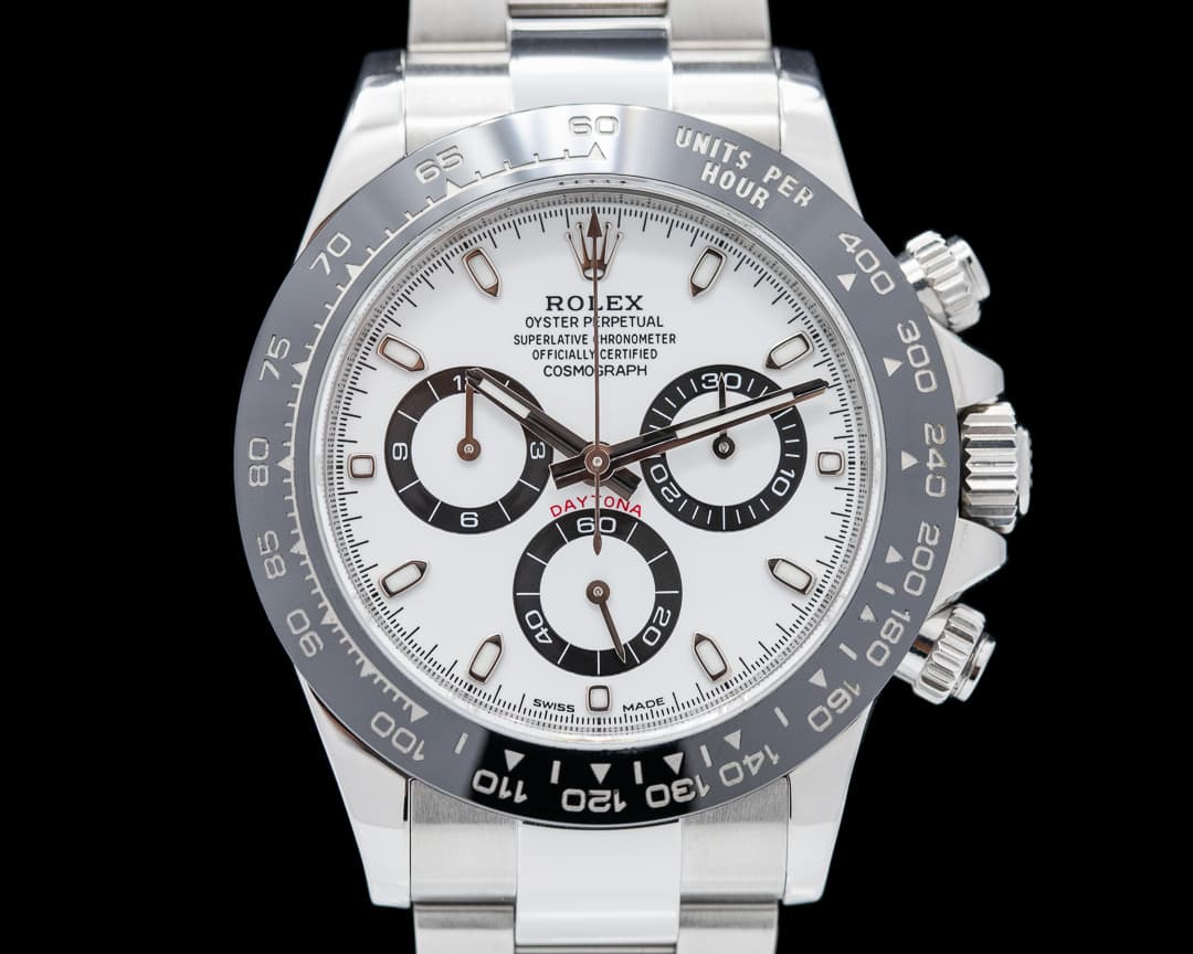 Rolex Daytona 116500LN Ceramic Bezel SS / White Dial
