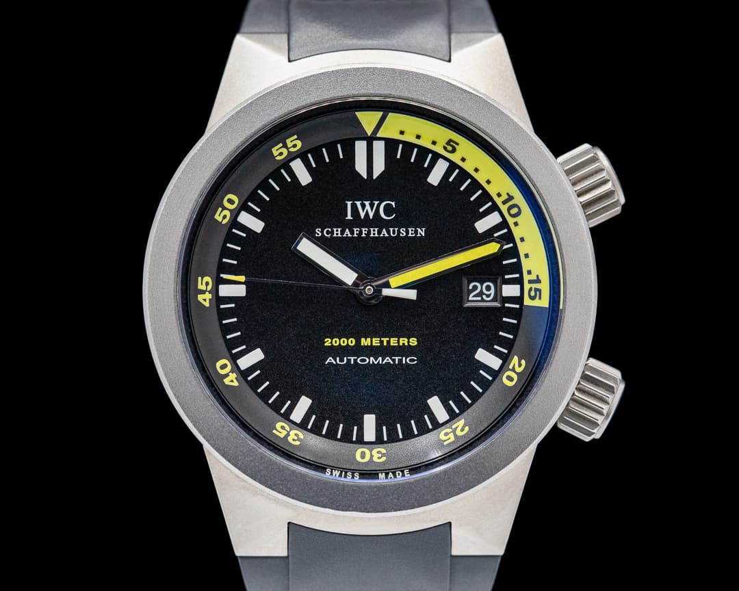 IWC Aquatimer titanium Rubber