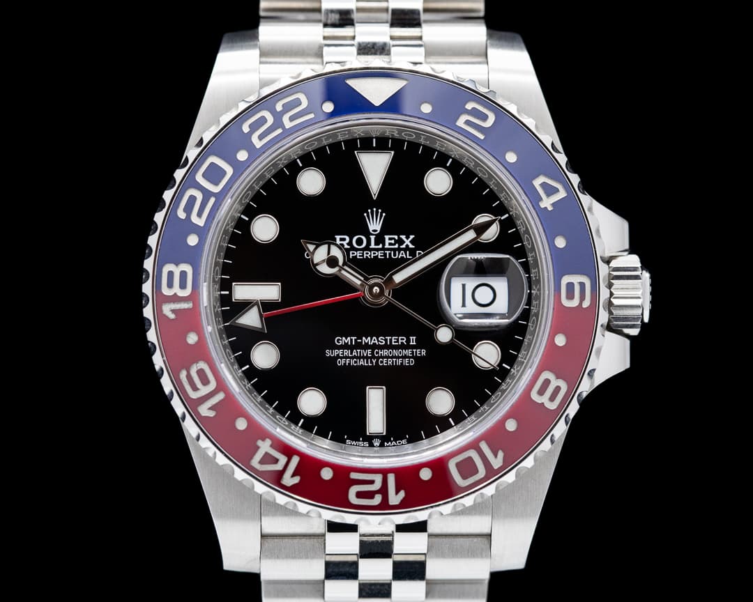 Rolex GMT Master II Ceramic 126710 "Pepsi" SS / Jubilee