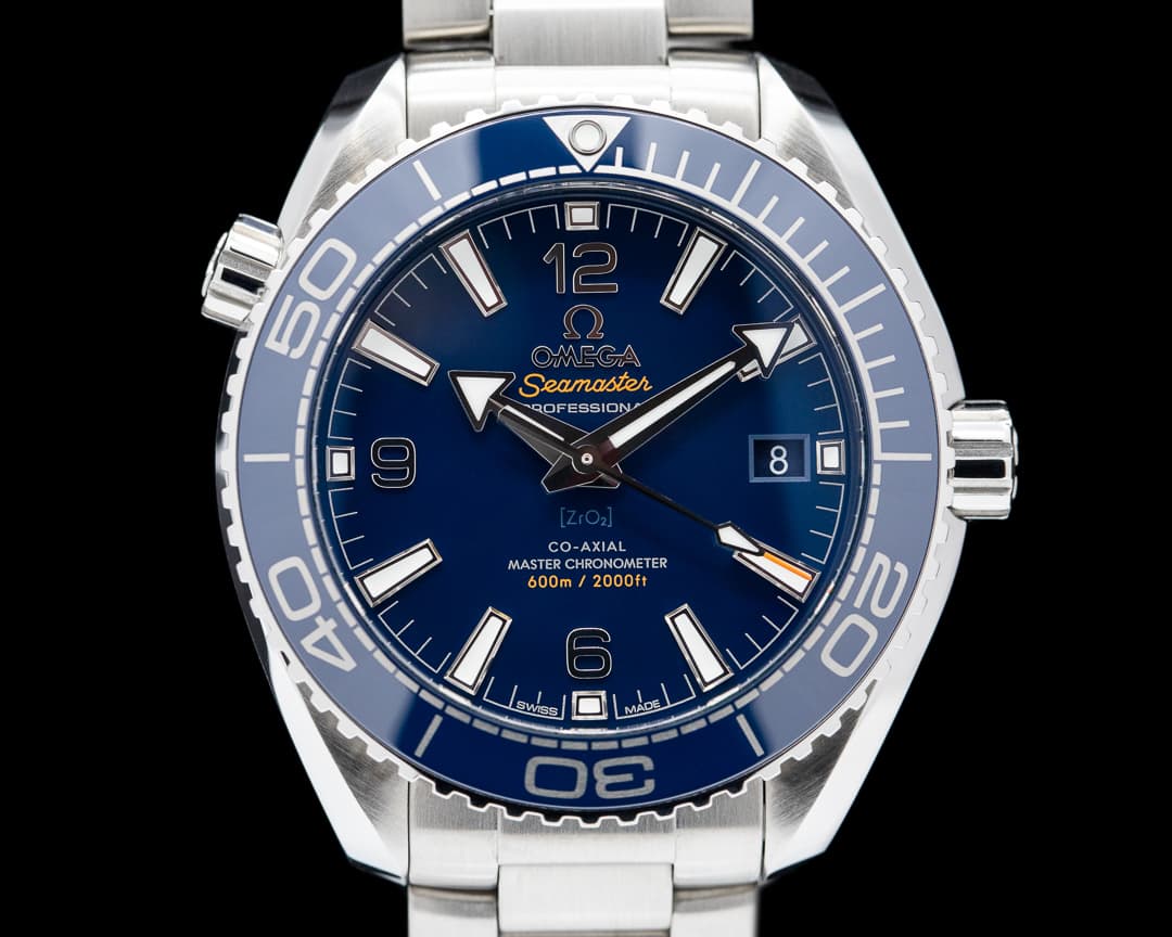 Omega Seamaster Planet Ocean Co-Axial Blue Dial SS / SS 39.5MM
