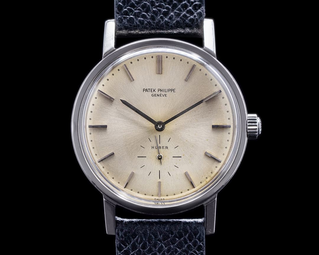 Patek Philippe Vintage 3466 Calatrava Automatic Steel HUBER RARE