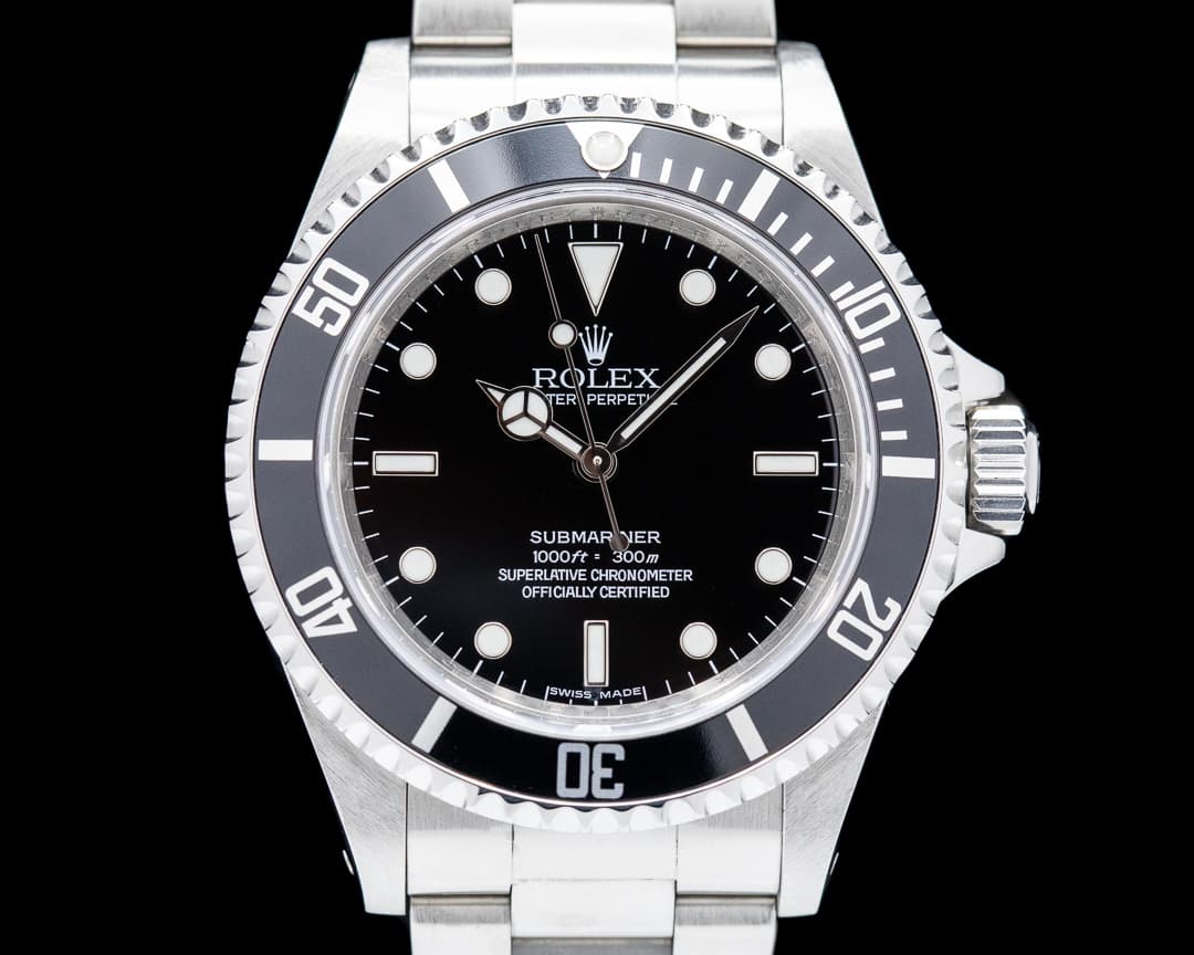 Rolex Submariner 14060 No Date SS 4 line
