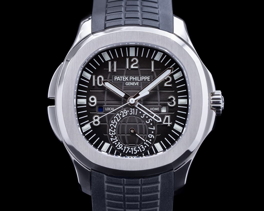 Patek Philippe Aquanaut 5164A Travel Time SS / Rubber 2019 UNWORN