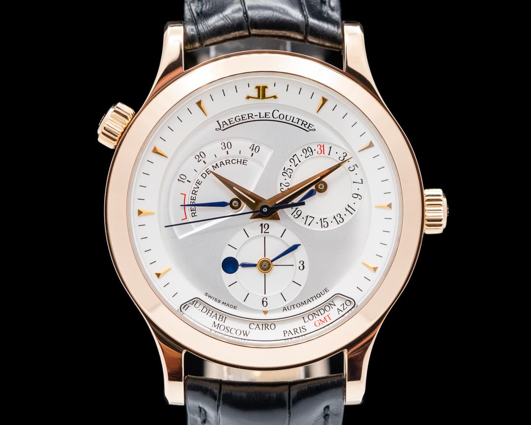 Jaeger LeCoultre Master Geographic 18K Rose Gold 38MM