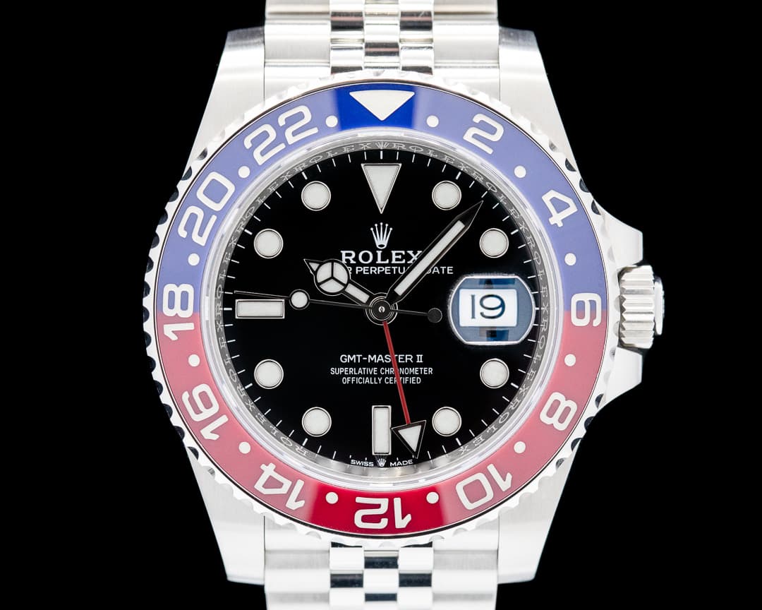Rolex GMT Master II Ceramic 126710 "Pepsi" SS / Jubilee