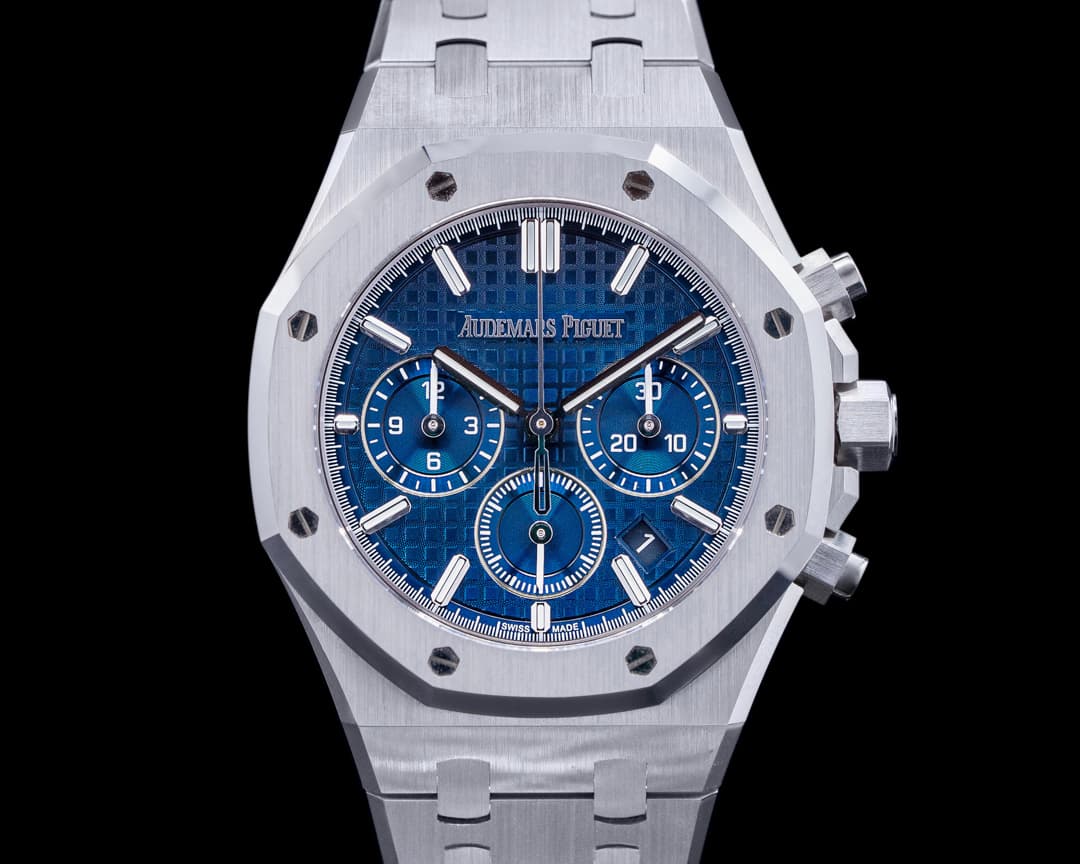 Audemars Piguet Royal Oak 26715ST Chronograph BLUE DIAL UNWORN 38MM 2022