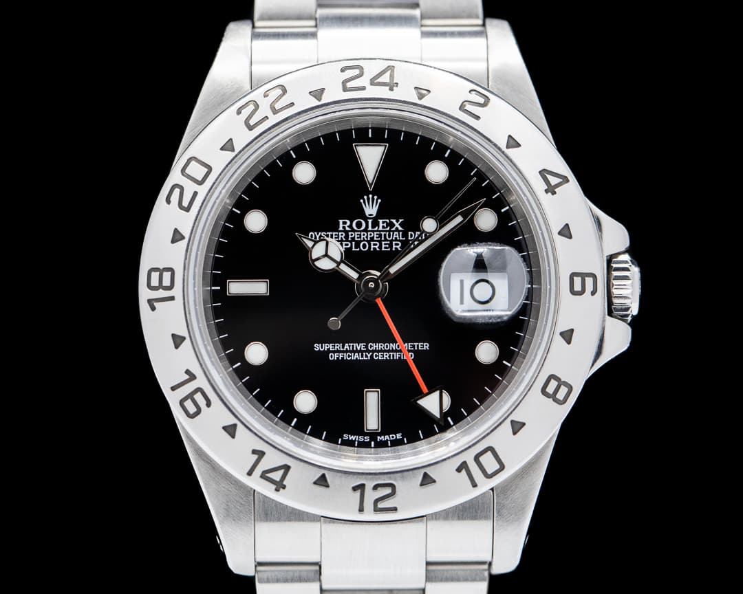 Rolex Explorer II SS Black Dial 