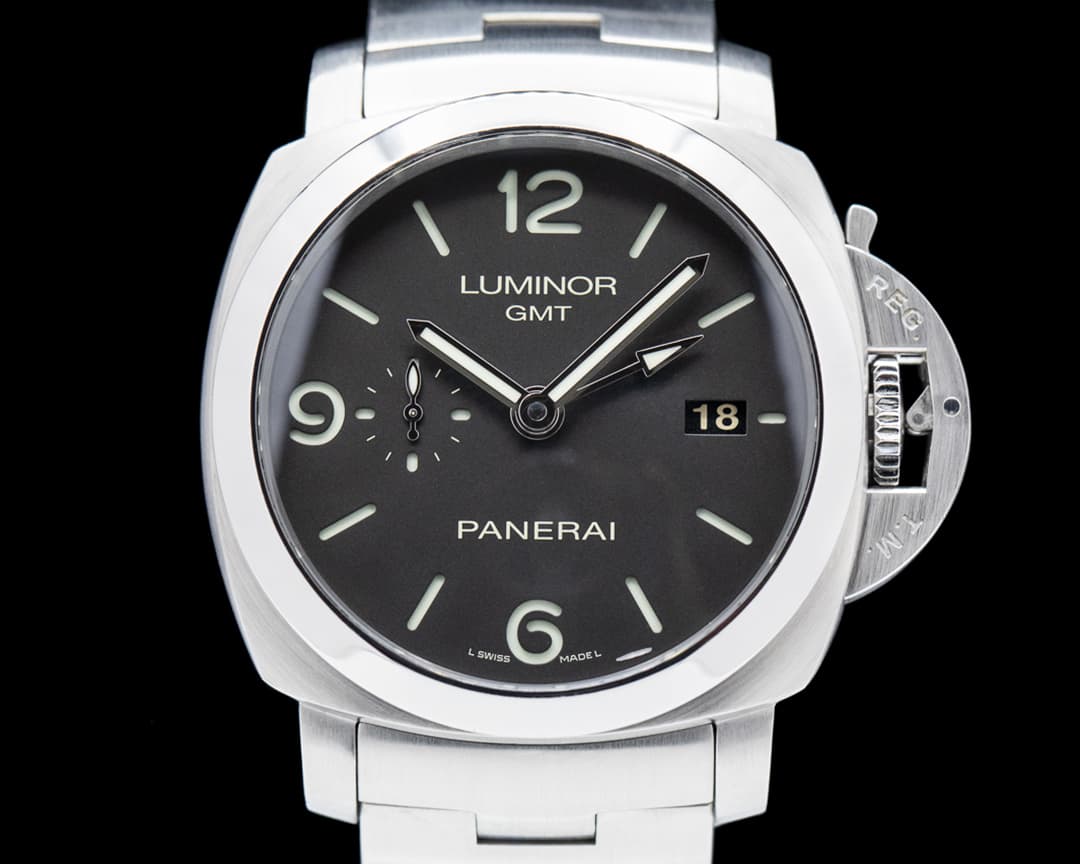 Panerai Luminor 1950 3 Days GMT SS / SS Bracelet