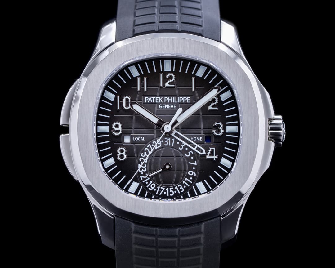 Patek Philippe Aquanaut 5164A Travel Time SS / Rubber 
