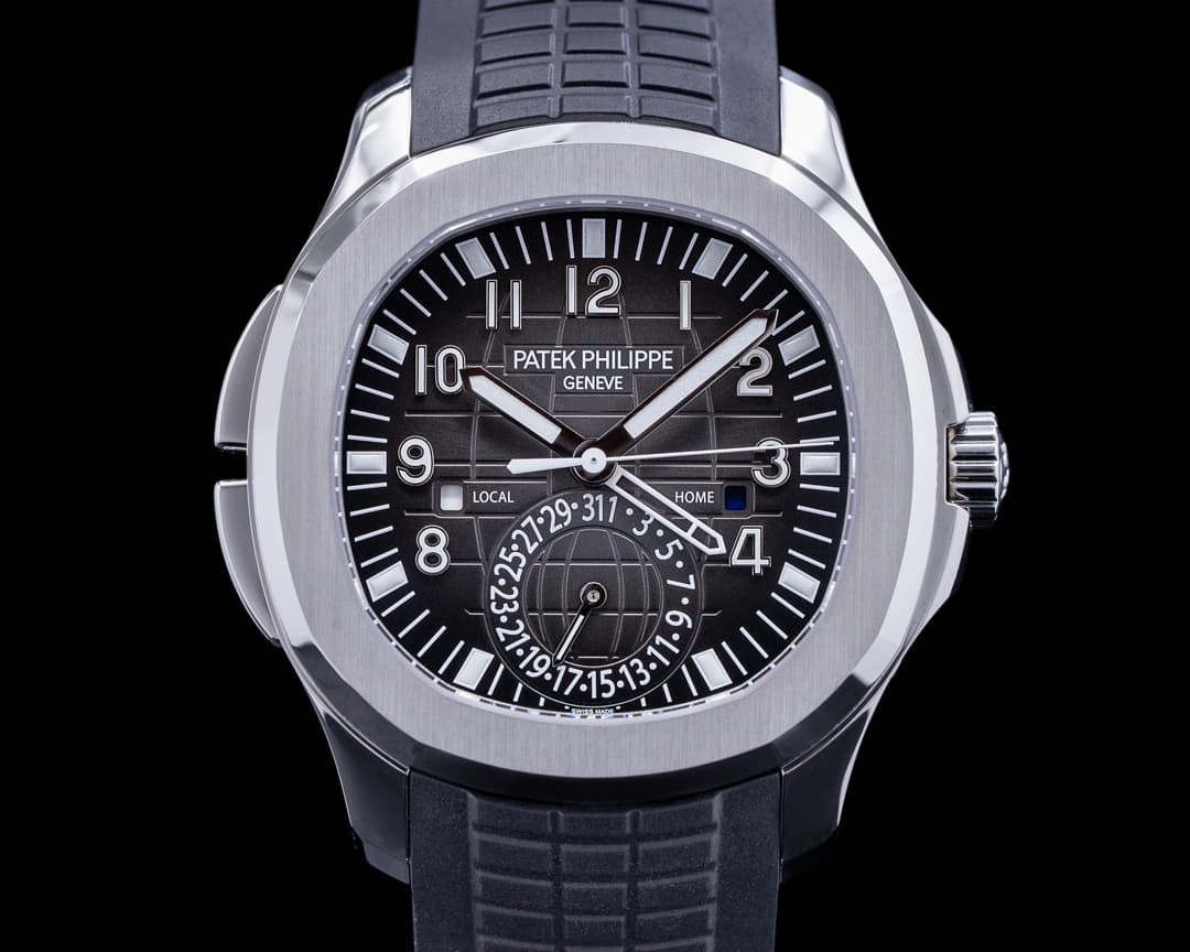 Patek Philippe Aquanaut 5164A Travel Time SS / Rubber 2022 UNWORN