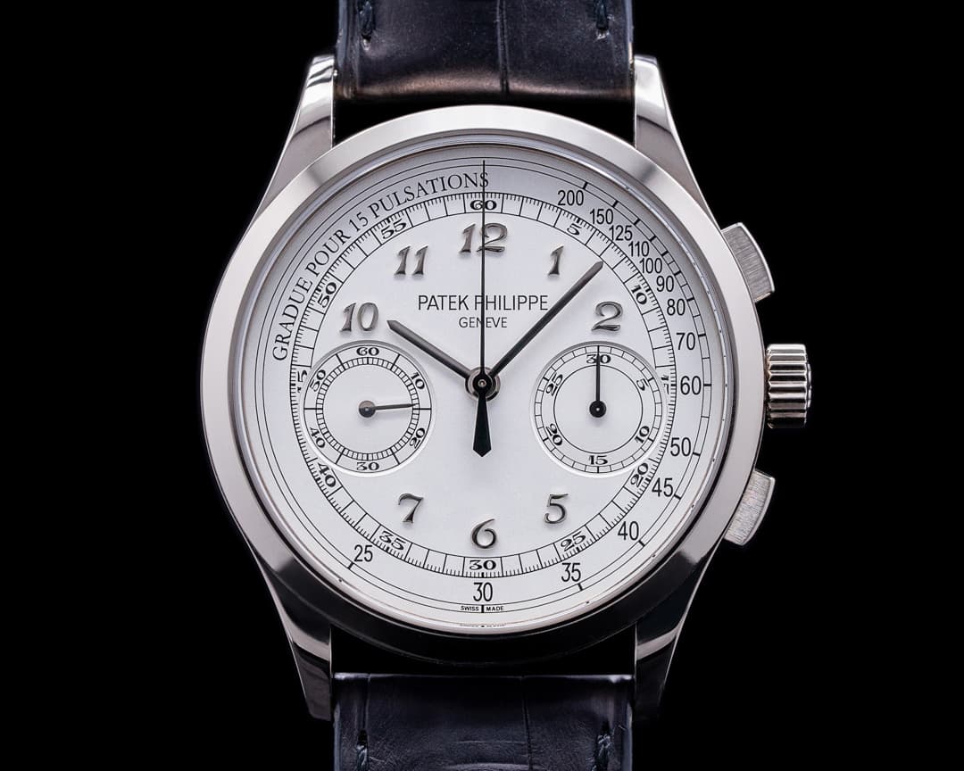 Patek Philippe Chronograph 5170G 18K White Gold / Silver Pulsation 