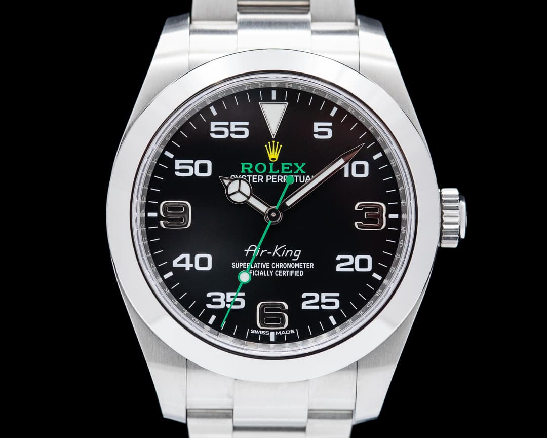 Rolex Air King 116900 Black Dial SS