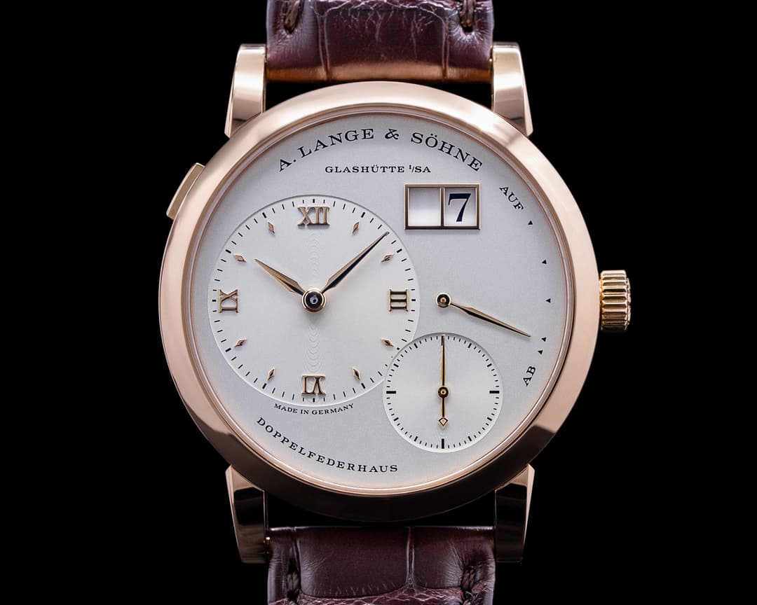 A. Lange and Sohne Lange 1 191.032 18K Rose Gold 