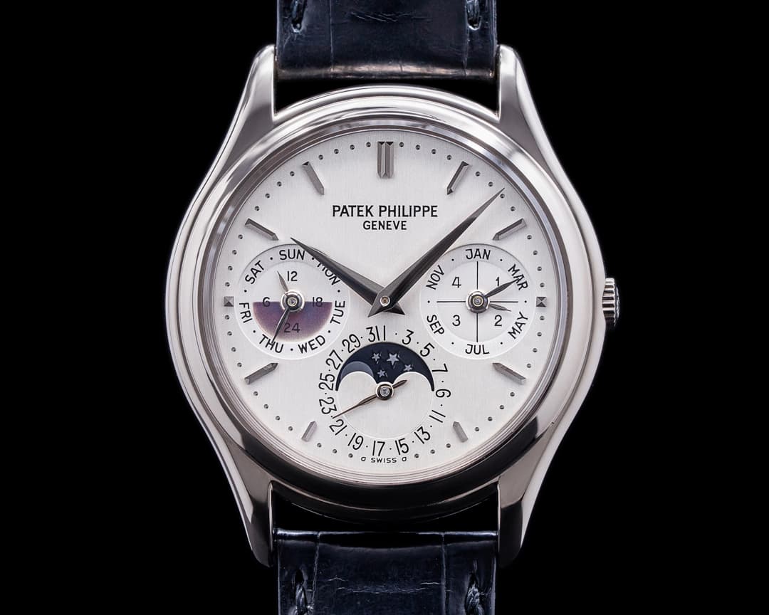 Patek Philippe Perpetual Calendar White Gold RARE PATINA 