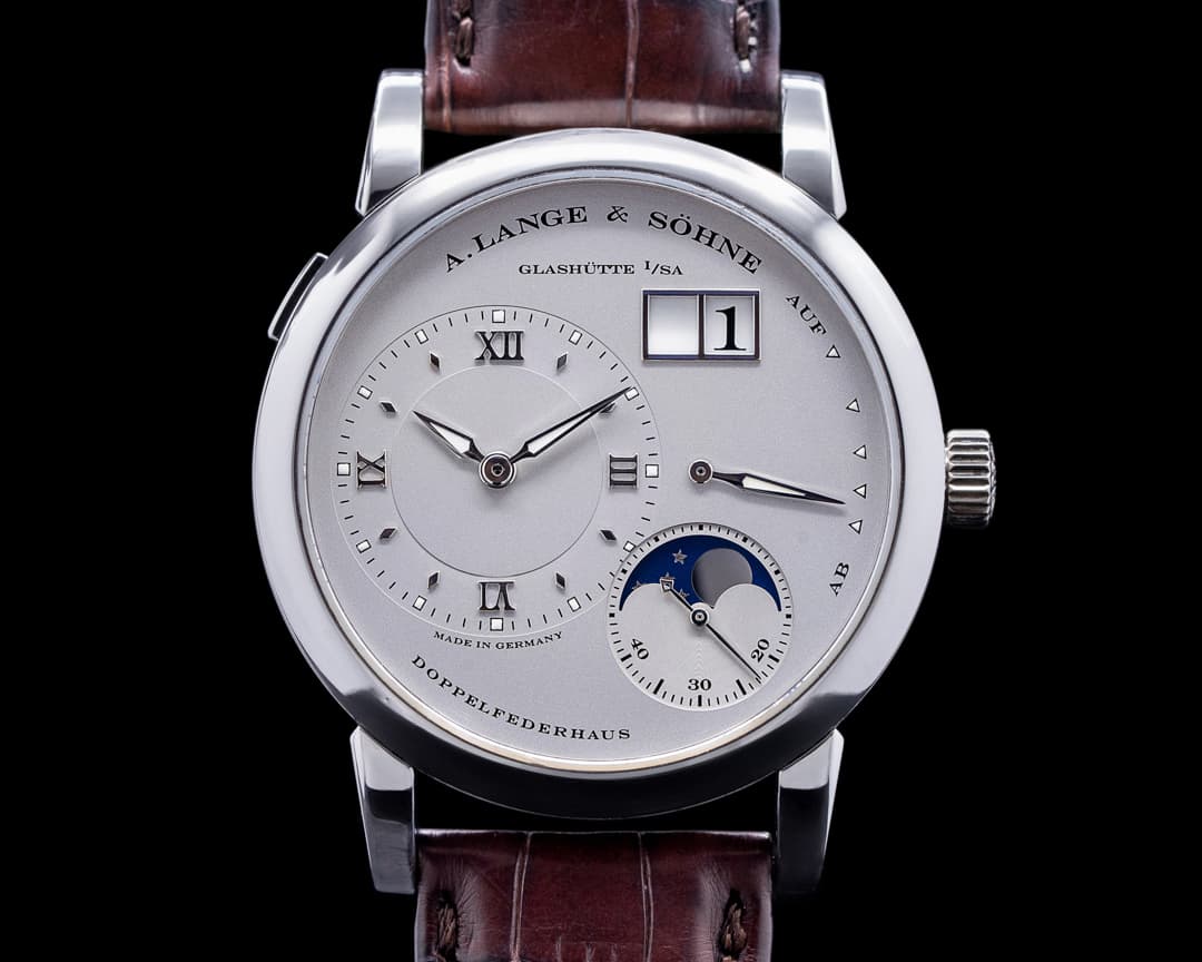 A. Lange and Sohne Lange 1 Moon Platinum 109.025 38.5MM