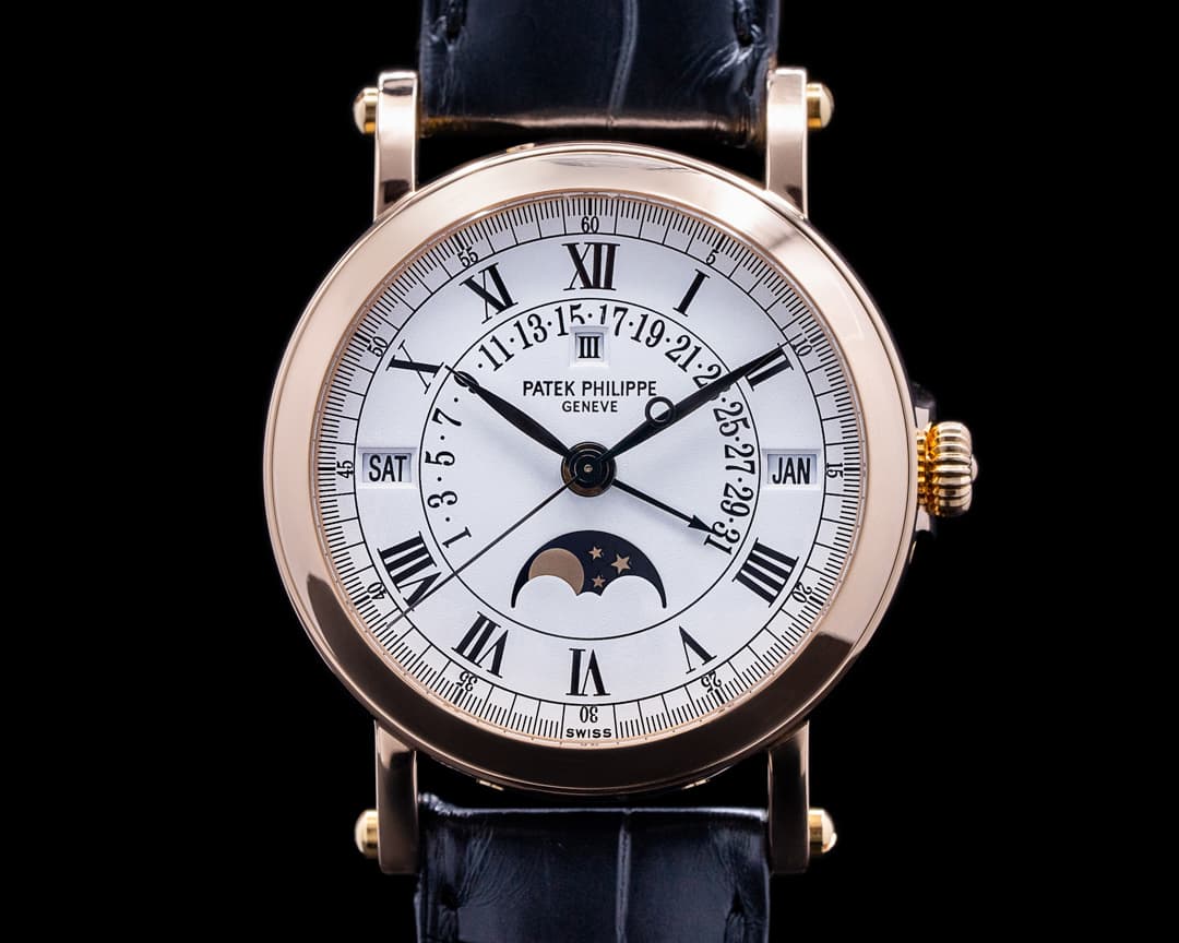 Patek Philippe Retrograde Perpetual 5059R Calendar 18K Rose Gold