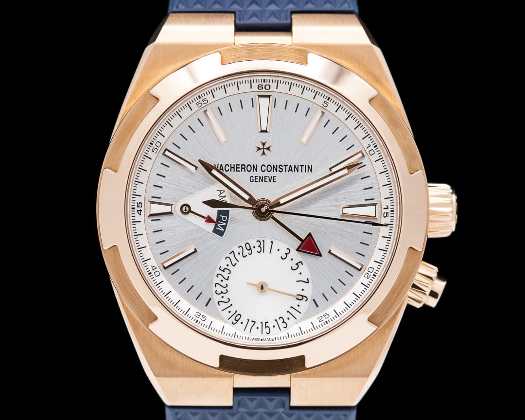 Vacheron Constantin Overseas Dual Time 7900V 18K RG Silver Dial 2021